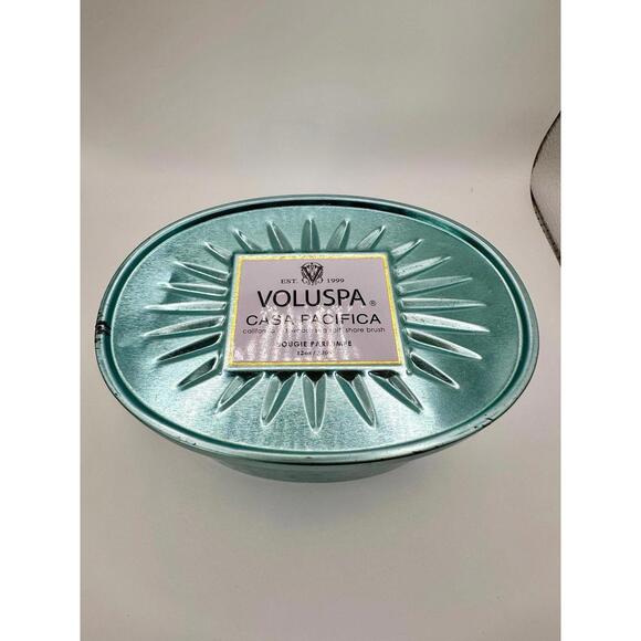 Voluspa Candle-Casa Pacifica scent, 16 oz, gently used, see photo 3 - Picture 1 of 4